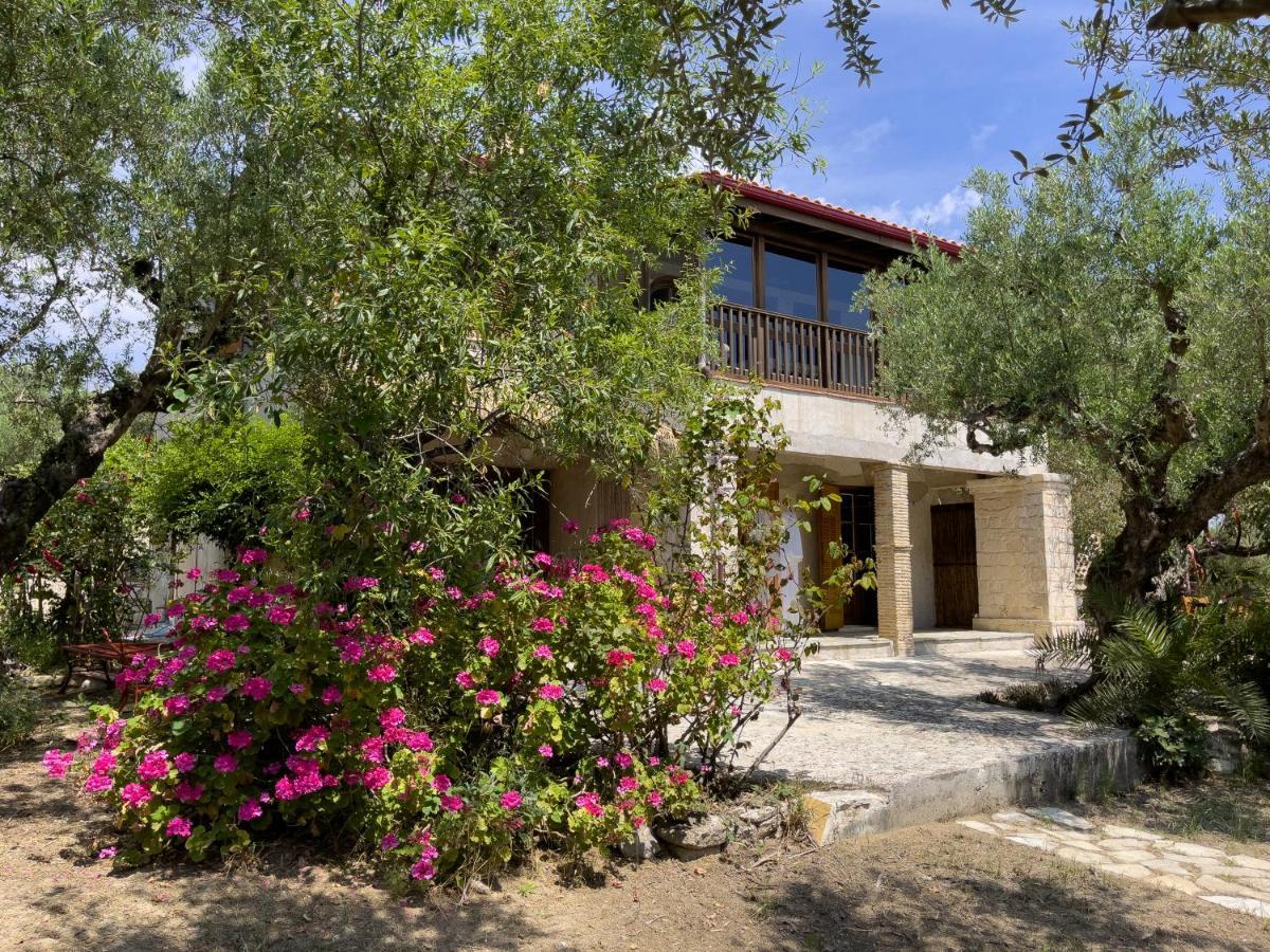 Villa Anta House By The Sea Lithakia  エクステリア 写真