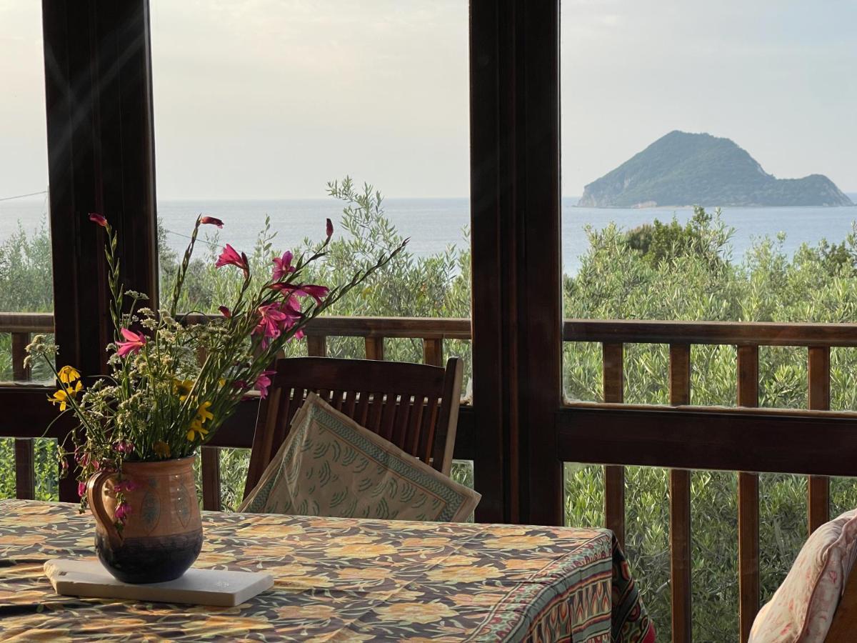 Villa Anta House By The Sea Lithakia  エクステリア 写真